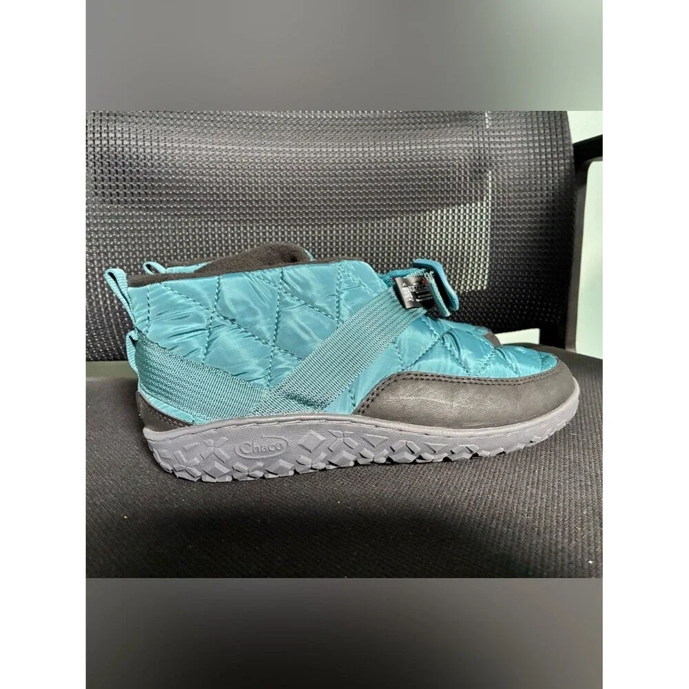 Chaco Glacier Blue Ramble Puff Snow Winter Lightweight Sneaker Bootie Kids Sz 6